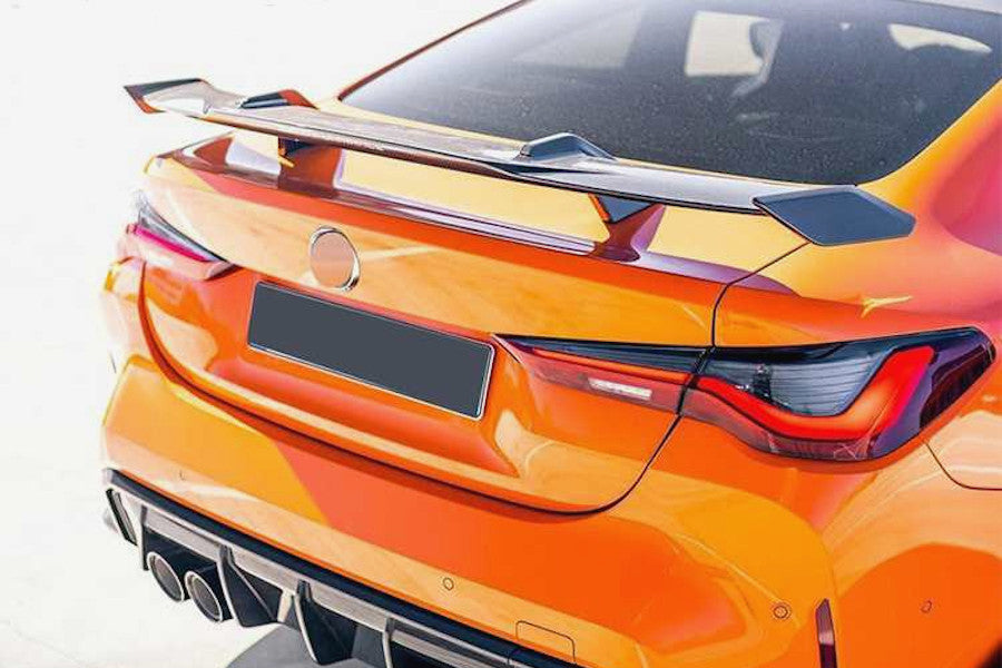 BMW M4 G82 Coupe 2021+ SPOILER BAGAGLIAIO nero opaco