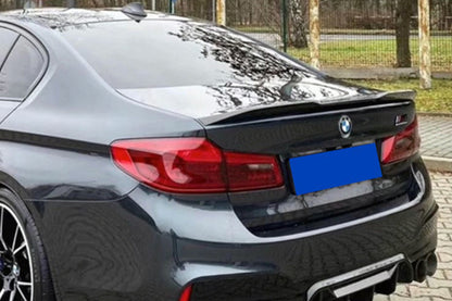 ✨SPOILER nero lucido ADATTO PER BMW 5 G30 G38 2017+ Sedan✨