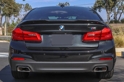 ✨SPOILER nero lucido ADATTO PER BMW 5 G30 G38 2017+ Sedan✨