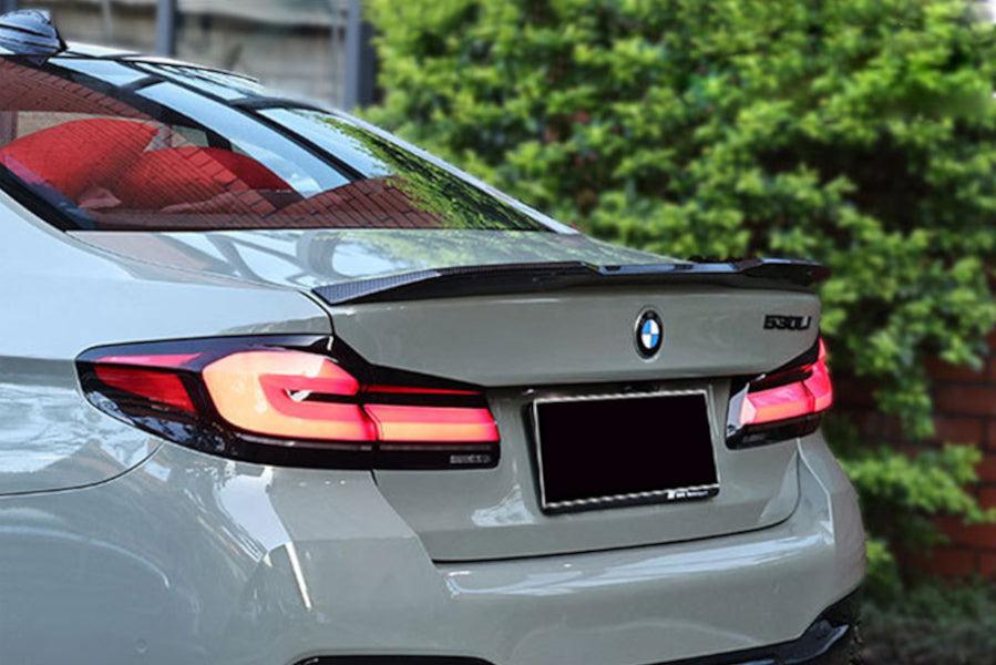✨SPOILER nero lucido ADATTO PER BMW 5 G30 G38 2017+ Sedan✨