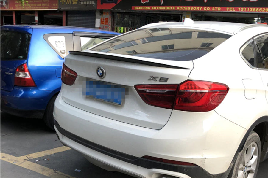 ✨GLOSSY BLACK SPOILER SUITABLE FOR BMW X6 F16 2014-2019✨