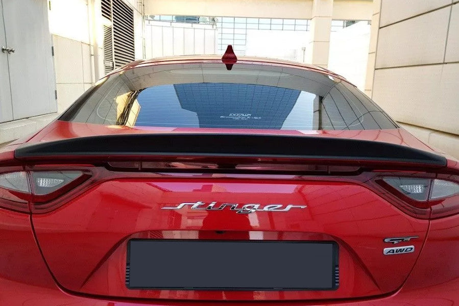 Kia Stinger 2017-2023 SPOILER BAGAGLIAIO nero opaco