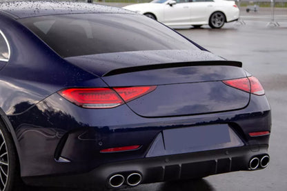 🔥GLOSSY BLACK SPOILER SUITABLE FOR Mercedes CLS C257 2018+🔥