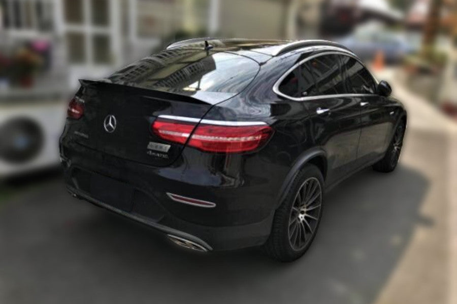 🔥GLOSSY BLACK SPOILER SUITABLE FOR Mercedes GLC C253 2016+ Coupe🔥