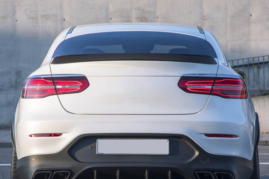 🔥GLOSSY BLACK SPOILER SUITABLE FOR Mercedes GLC C253 2016+ Coupe🔥
