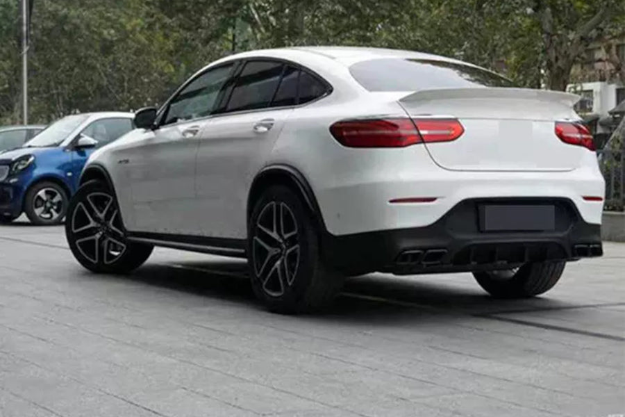 🔥GLOSSY BLACK SPOILER SUITABLE FOR Mercedes GLC C253 2016+ Coupe🔥