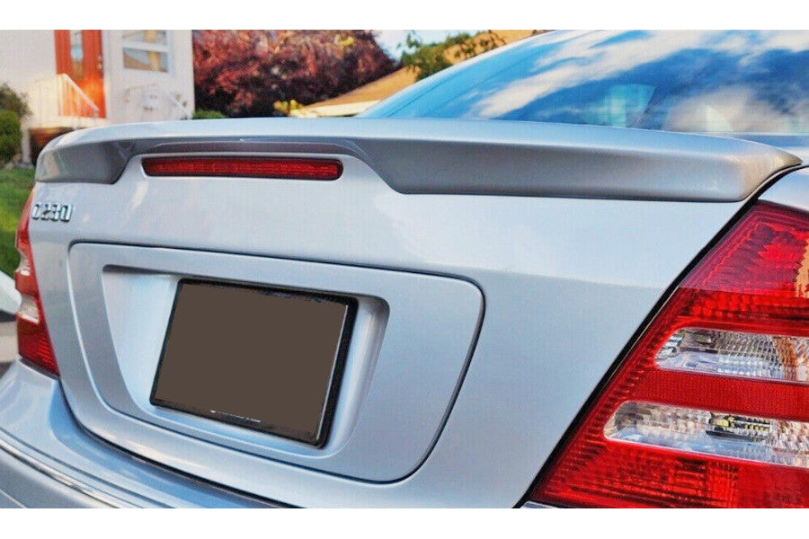 Mercedes Classe C W203 2001-2007 SPOILER BAGAGLIAIO nero lucido