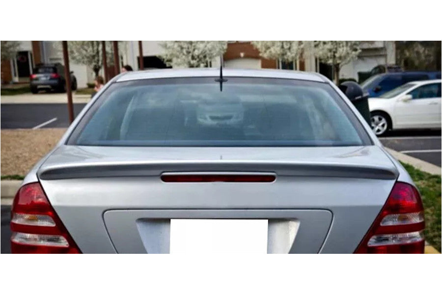 Mercedes Classe C W203 2001-2007 SPOILER BAGAGLIAIO nero lucido