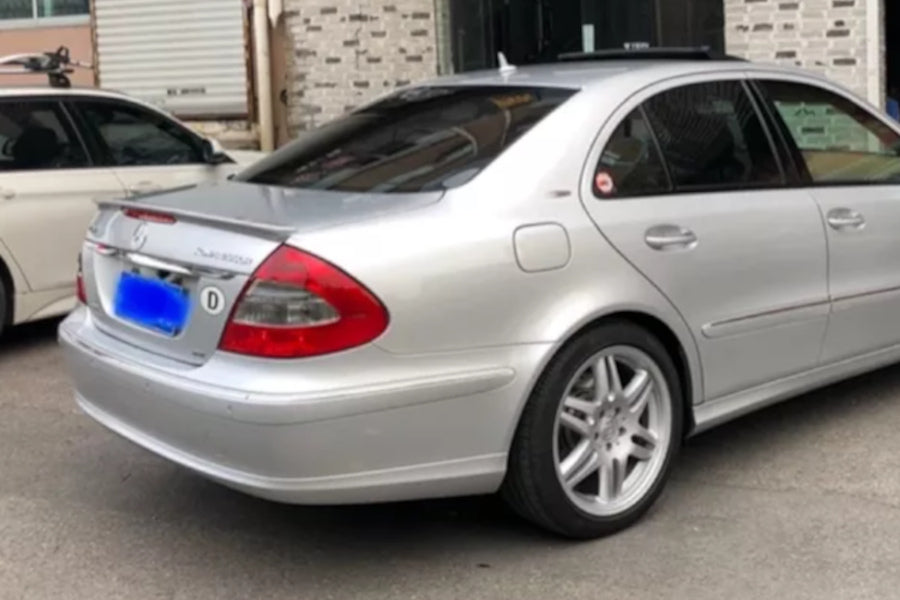 ⭐SPOILER NERO LUCIDO ADATTO PER Mercedes E class W211 2002-2009 Sedan⭐