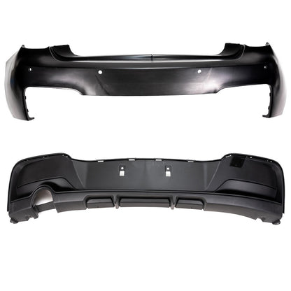 ART.6155  Paraurti posteriore adatto per BMW 1 (F20, F21) 11-15 M-Tech