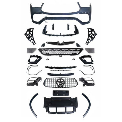 🔥ART.9404 PARAURTI ANTERIORE GLE63 AMG PER MERCEDES W167 SUV C167 COUPE🔥