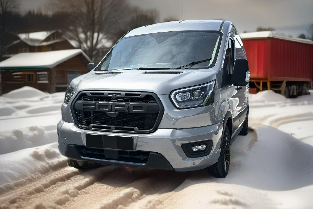 ✌️😎FRONT SPLITTER SUITABLE FOR FORD TRANSIT 2019- ABS😎✌️