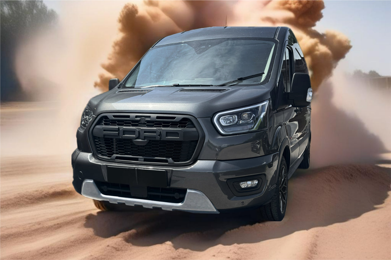 ✌️😎FRONT SPLITTER SUITABLE FOR FORD TRANSIT 2019- ABS😎✌️