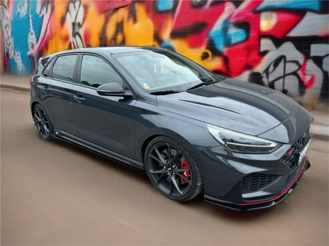 ✌️😎MINIGONNE LATERALI ADATTO PER HYUNDAI I30 N MK3 ABS😎✌️