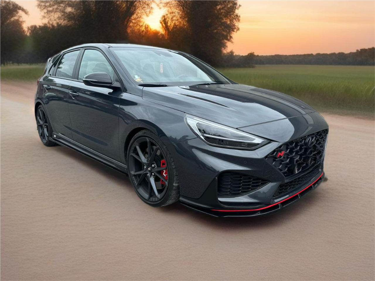 ✌️😎MINIGONNE LATERALI ADATTO PER HYUNDAI I30 N MK3 ABS😎✌️
