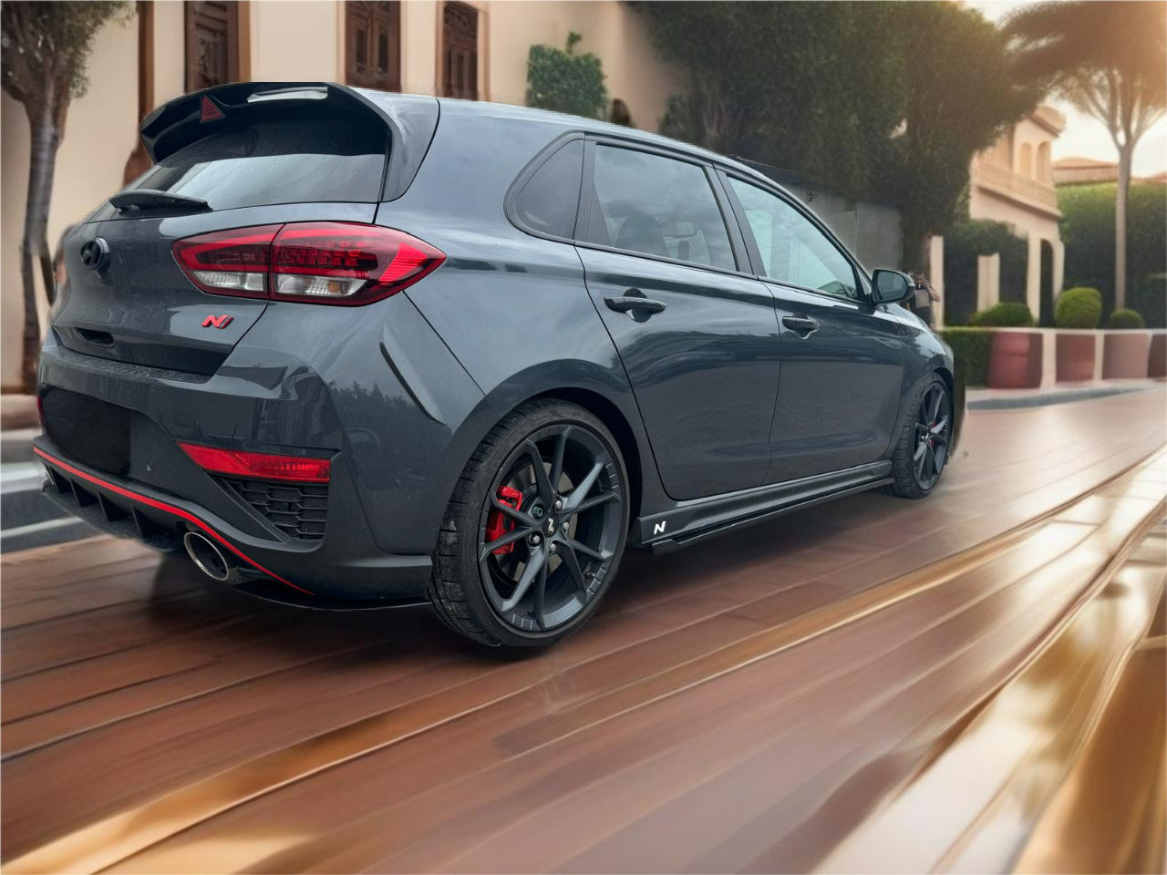 ✌️😎MINIGONNE LATERALI ADATTO PER HYUNDAI I30 N MK3 ABS😎✌️