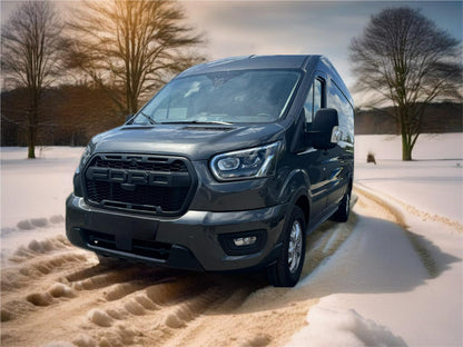 ✌️😎FRONT SPLITTER SUITABLE FOR FORD TRANSIT 2019- ABS😎✌️