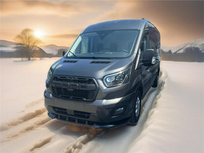 ✌️😎FRONT SPLITTER SUITABLE FOR FORD TRANSIT 2019- ABS😎✌️