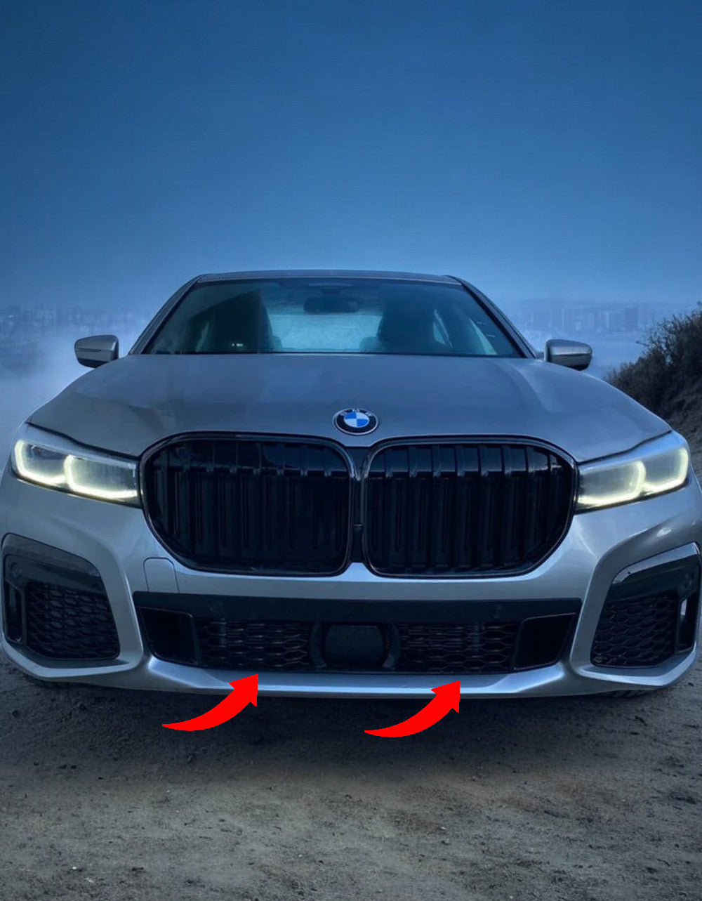 💥GRIGLIA DI VENTILAZIONE PARAURTI ADATTO PER BMW 7 G11/G12 2016 - 2019💥