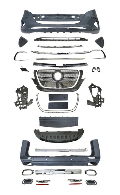 💫ART.9211 Bodykit AMG Line per Mercedes Classe V (W447) (2014-2024)💫