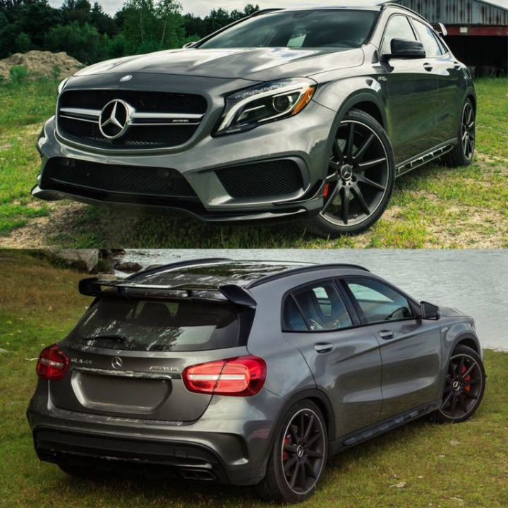 ART.3808 Bodykit GLA45 AMG Look for Mercedes GLA (X156) (2013-2016)