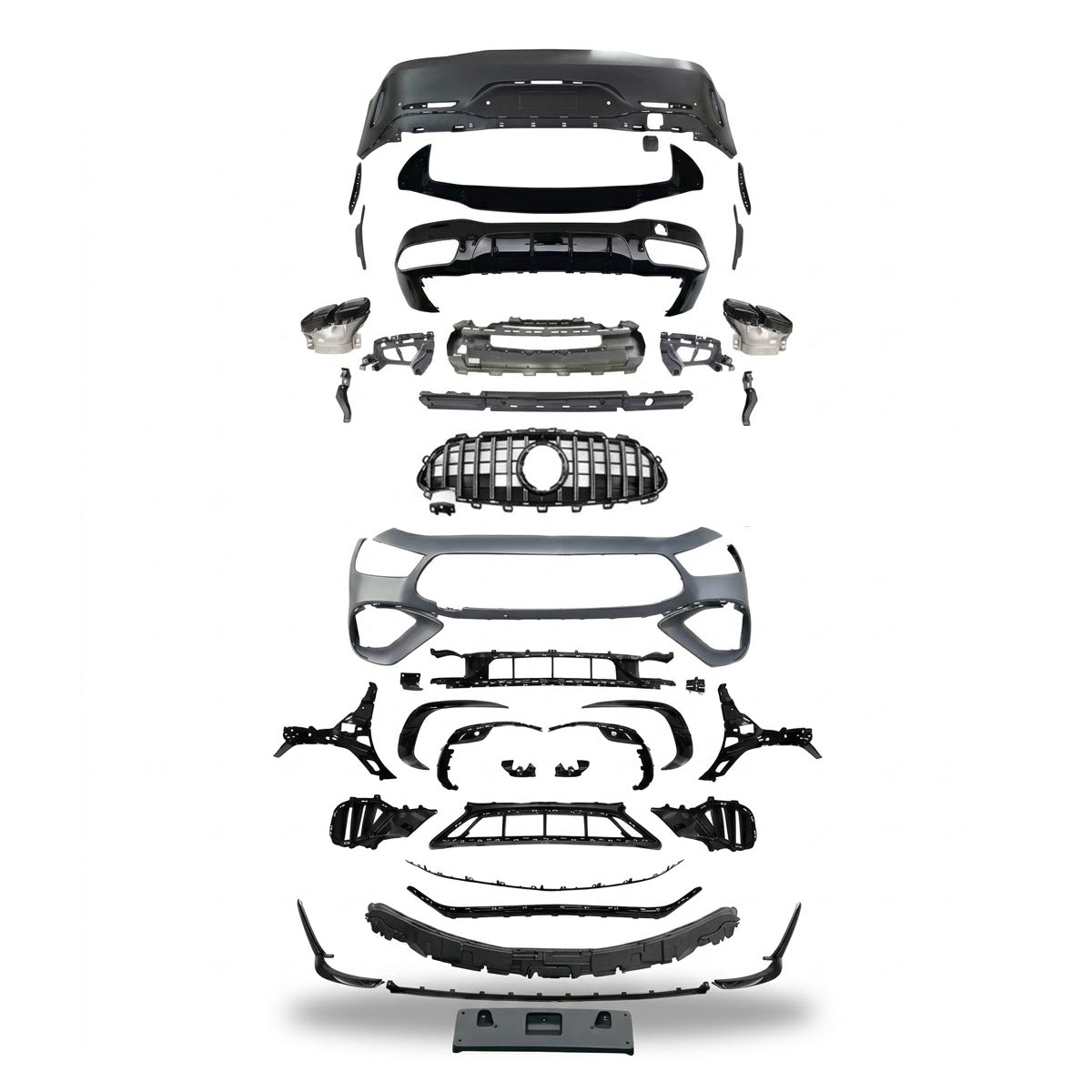 🔥ART.9396 BODYKIT GT 63s AMG LOOK PER MERCEDES GT 4 pORTE (X290) 2018+🔥