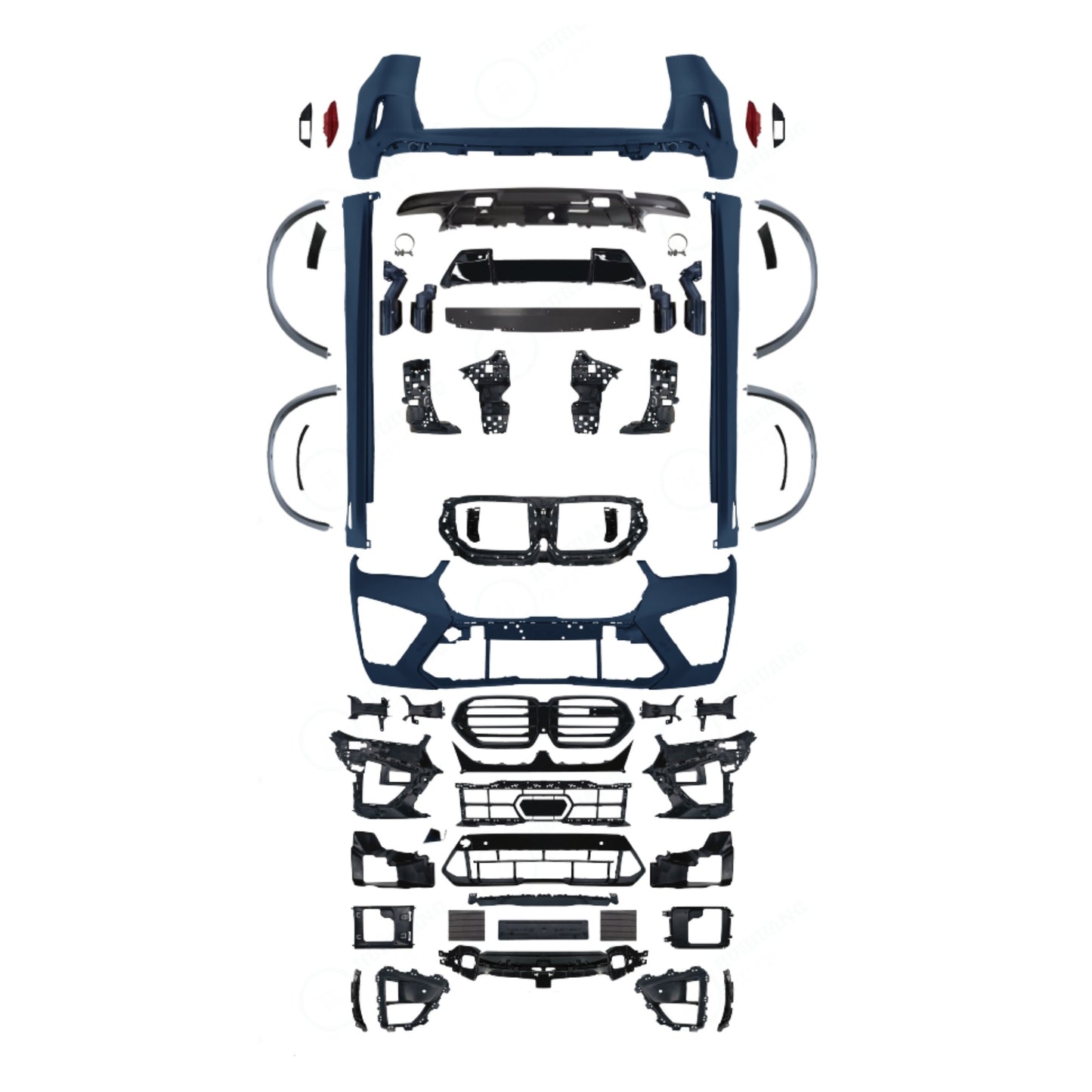 💫ART.7982 Bodykit X5M Look per BMW (G05) LCI 2024+💫
