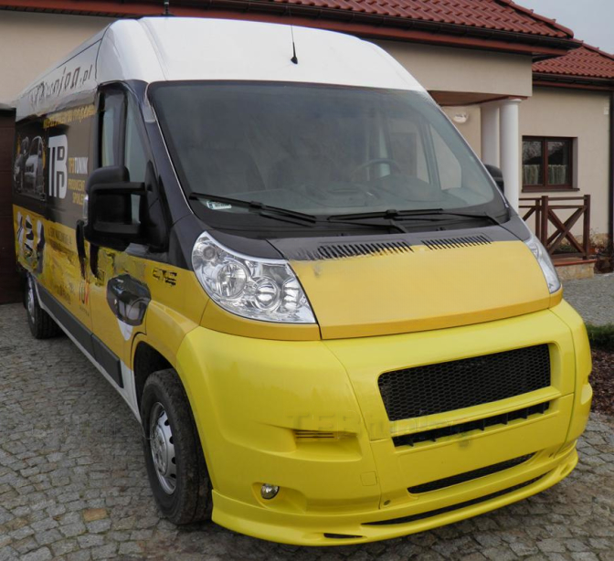 ❤️Splitter Anteriore Spoiler Compatibile con FIAT Ducato 2006–2014❤️