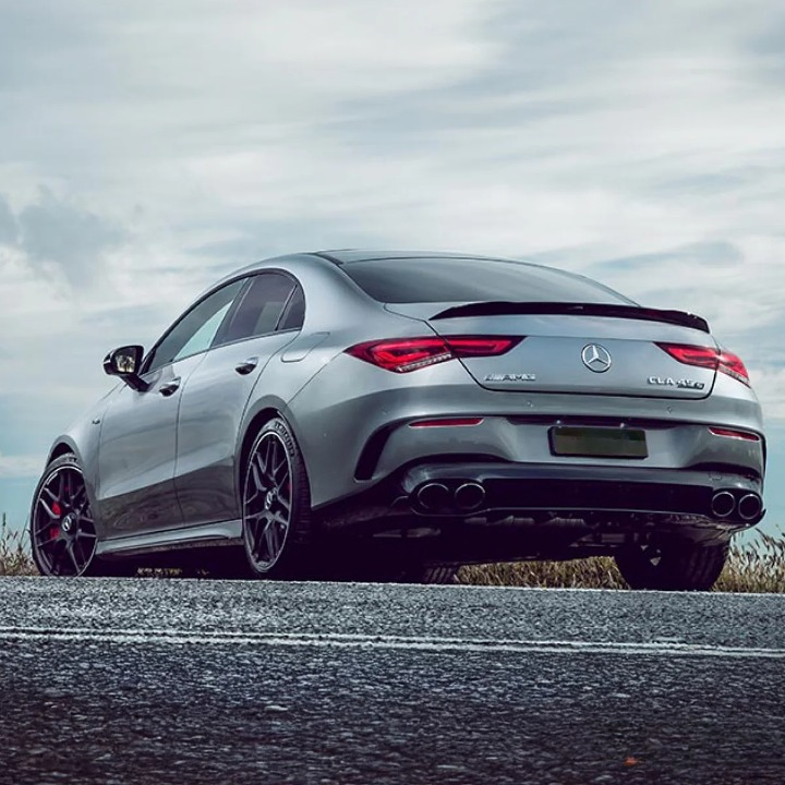 💫ART.7661 Paraurti Posteriore Look CLA 45-S per M Benz CLA W118 19-23💫