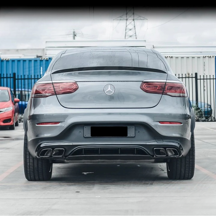 💫ART.7050 Diffusore + Terminali GLC63 AMG Look per GLC (C253) 2016-2023💫