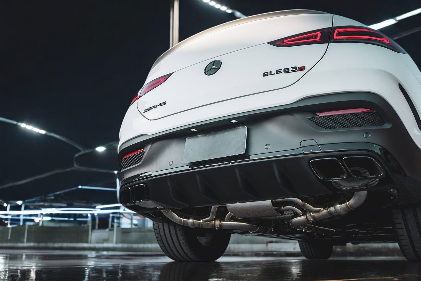 Terminali di Scarico adatto per Mercedes GLE (W167) SUV (C167) Coupe (2018-On)