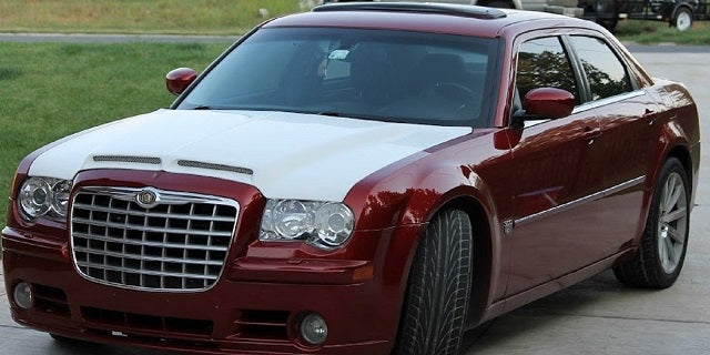 ART.5560  FARI ANTERIORI CHRYSLER 300C 05-10 ANGEL EYES CHROME