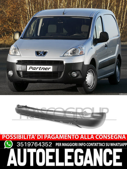 Paraurti Prasco Posteriore CON TRACCE PDC Per Citroen Berlingo Peugeot Partner