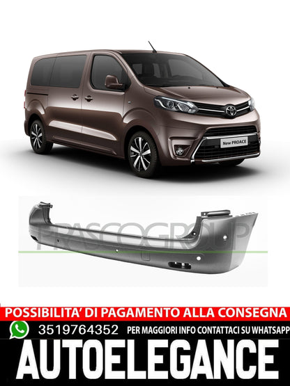 Paraurti Prasco Anteriore CON FORI PDC/PARK ASSIST Per Citroen Jumpy 1614328480