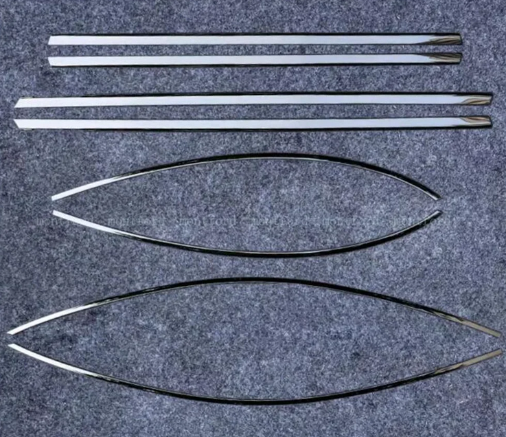 ART.4961 Cornici finestrini neri copertura adesiva window MERCEDES CLA W117