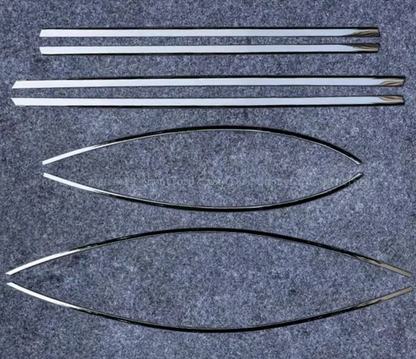 ART.4961 Cornici finestrini neri copertura adesiva window MERCEDES CLA W117