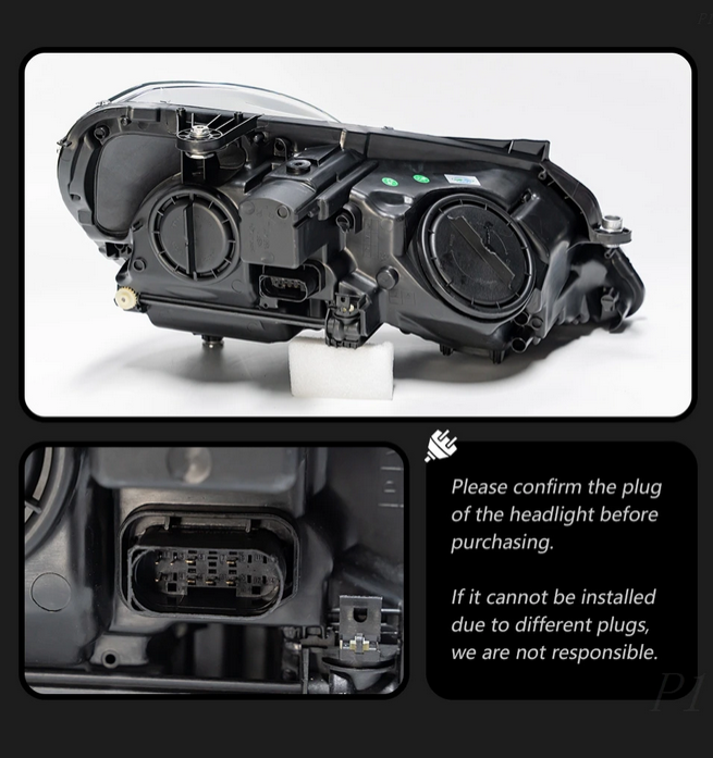 ART.4874 FARI  ANTERIORI  MERCEDES  CLASSE E W212 2009-2013