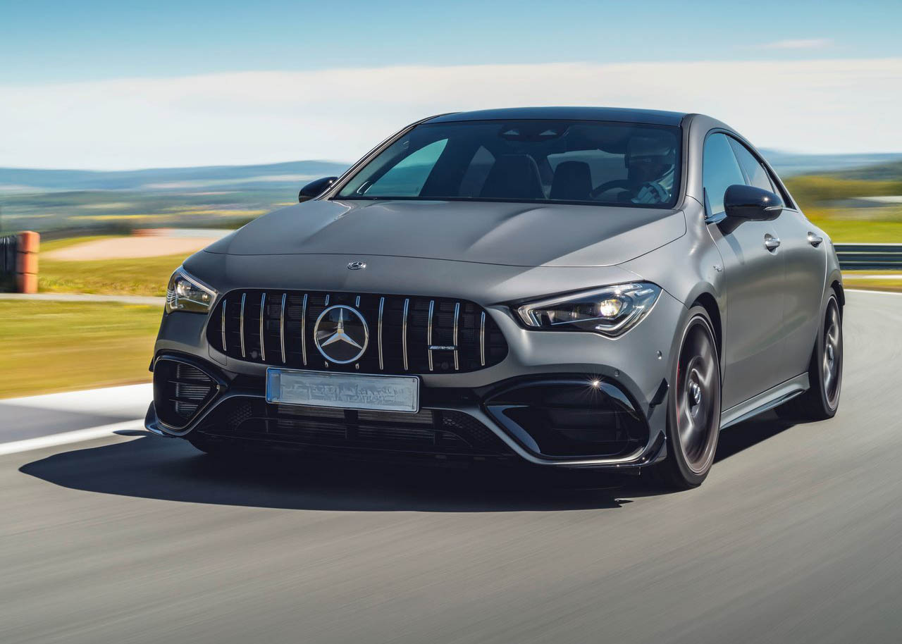 0786 🔥PARAURTI ANTERIORE ADATTO PER MERCEDES CLA W118 C118 LOOK AMG CLA 45🔥