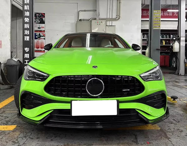 ⭐GRIGLIA ANTERIORE ADATTA PER MERCEDES CLE W236 2024+ LOOK AMG GT PROFILI NERO ⭐