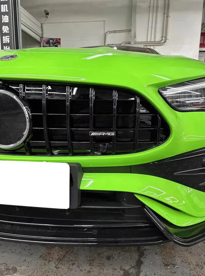 ⭐GRIGLIA ANTERIORE ADATTA PER MERCEDES CLE W236 2024+ LOOK AMG GT PROFILI NERO ⭐