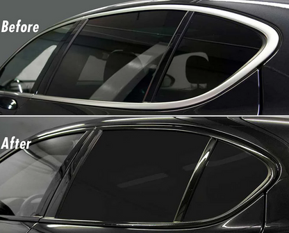 ART.4877 Cornici finestrini neri copertura adesiva window Audi A7 4GB 10-17