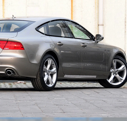 ART.4877 Cornici finestrini neri copertura adesiva window Audi A7 4GB 10-17