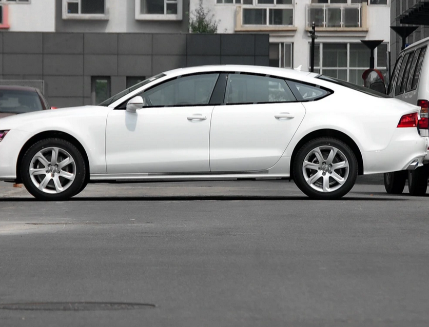 ART.4877 Cornici finestrini neri copertura adesiva window Audi A7 4GB 10-17