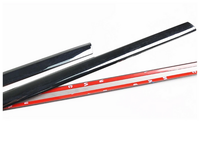 ART.4887 Cornici finestrini neri copertura adesiva window Audi A3 2013-2020