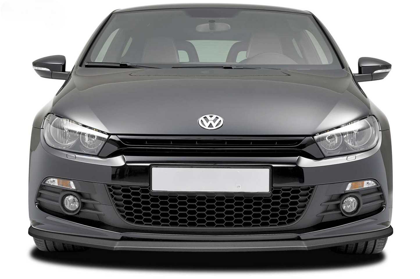SPOILER SPILTTER ADATTO PER VW Scirocco III R-Line NERO LUCIDO DESIGN SPORTIVO