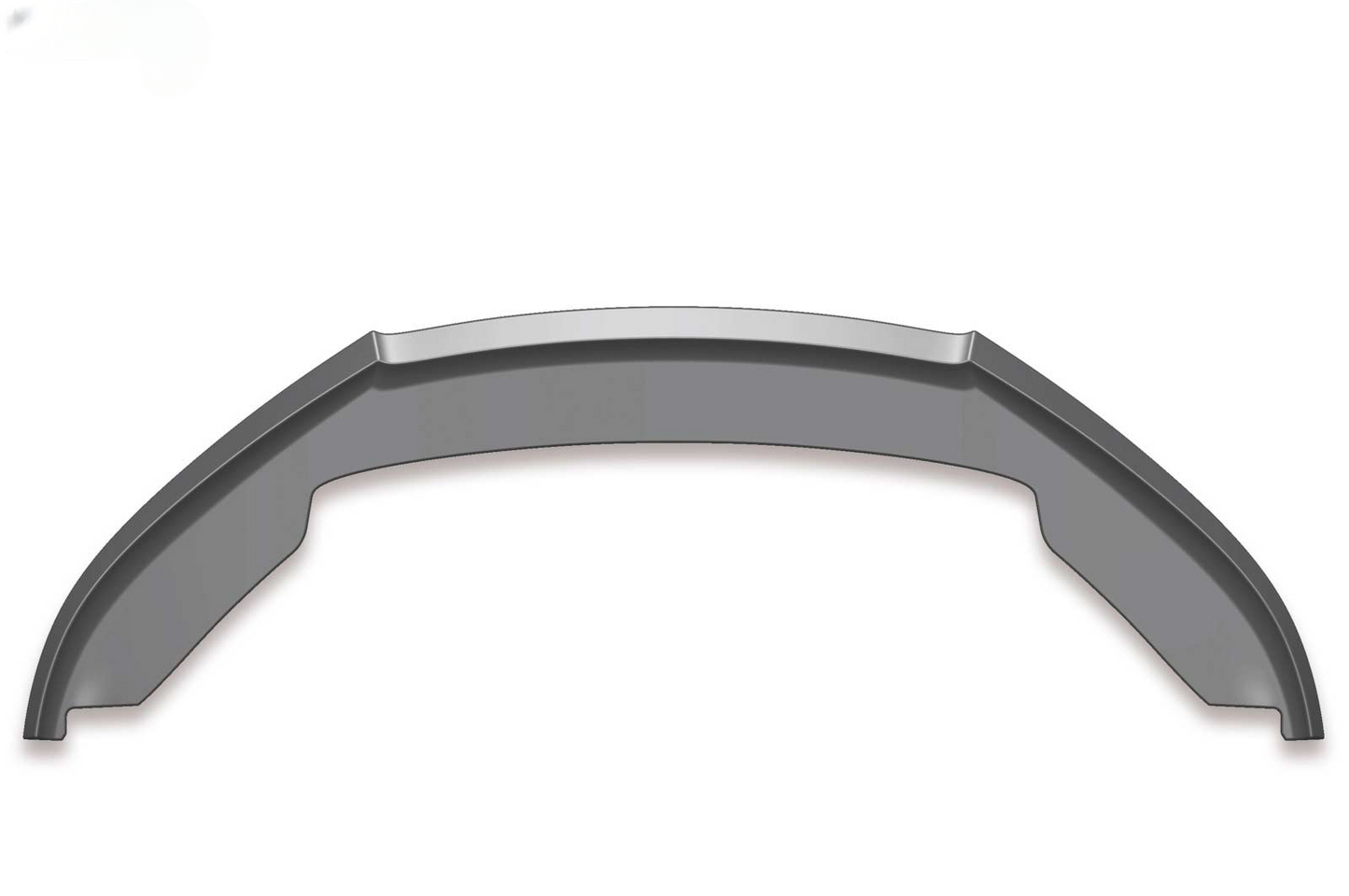 SPOILER SPILTTER ADATTO PER VW Scirocco III R-Line NERO LUCIDO DESIGN SPORTIVO