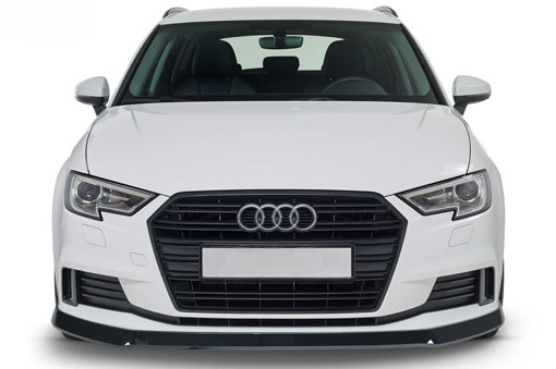 Spoiler splitter sottoparaurti con ABE per Audi A3 8V