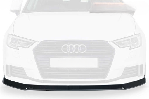 Spoiler splitter sottoparaurti con ABE per Audi A3 8V