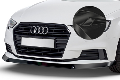 Spoiler splitter sottoparaurti con ABE per Audi A3 8V