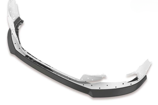 Spoiler splitter sottoparaurti con ABE per Audi A3 8V